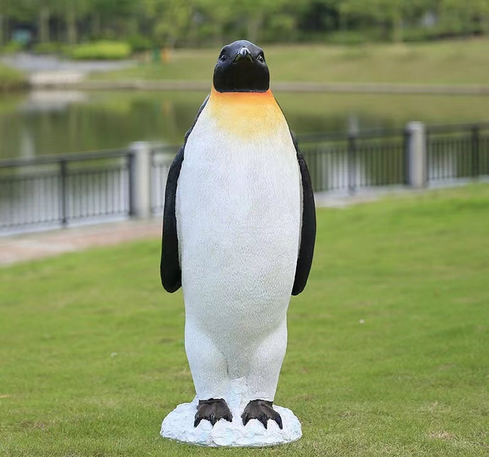 Large Standing Penguin Statue