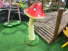 Load image into Gallery viewer, Large Garden Mushroom Toad Stool Statue (PRE-ORDER NOW BACK IN STOCK 5-6 WEEKS)
