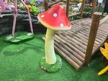 Load image into Gallery viewer, Large Garden Mushroom Toad Stool Statue