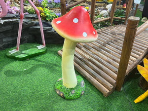 Large Garden Mushroom Toad Stool Statue
