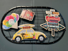 Load image into Gallery viewer, Large Metal America Wall Art Decoration