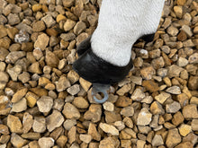 Load image into Gallery viewer, Huge Standing Black and White Cow Statue