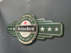Large Heineken Wall Sign