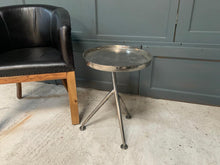 Load image into Gallery viewer, Designer Solid Nickel Side Table