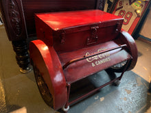 Load image into Gallery viewer, Hand Made Fabricated Metal Vintage Industrial Style Coca Cola Trailer
