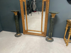 Baroque Ornate 2m High Wall/Floor Mirror with Arched Frame