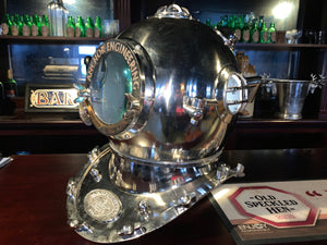 Large Anchor Engineering Steel Divers Helmet