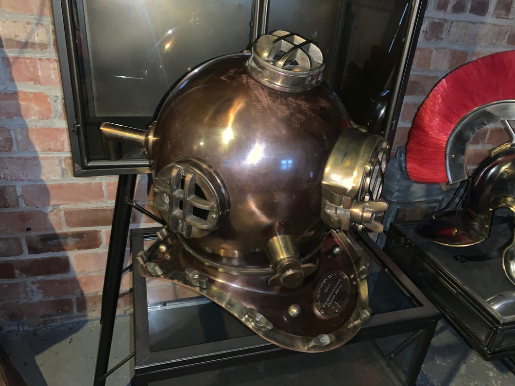 Brass and Copper Divers Helmet