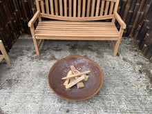 Load image into Gallery viewer, Contemporary Rustic Fire Pit/Log Burner/Patio Heater - 85cm