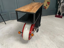 Load image into Gallery viewer, Indian Glider Motorcycle Bar (Red &amp; White)