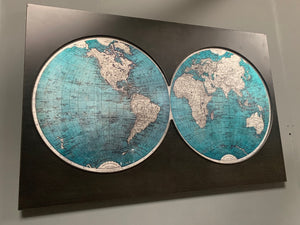 World Map Wall Decoration