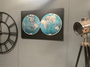 World Map Wall Decoration