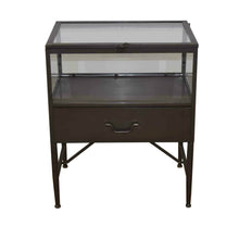 Load image into Gallery viewer, Oriental Vintage Metal Glazed Cabinet