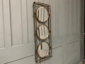 Metal Framed Industrial Style Designer Mirror
