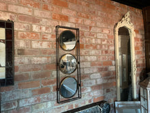 Load image into Gallery viewer, Metal Framed Industrial Style Designer Mirror