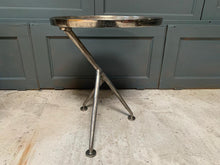 Load image into Gallery viewer, Designer Solid Nickel Side Table