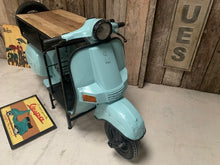 Load image into Gallery viewer, 1970-original-vespa-bajaj-motorcycle-mini-bar-minibar-home-bar-homebar-pub-drinks-cocktail-wine-furniture-counter-winerack-unique-blue