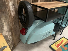 Load image into Gallery viewer, 1970-original-vespa-bajaj-motorcycle-mini-bar-minibar-home-bar-homebar-pub-drinks-cocktail-wine-furniture-counter-winerack-unique-blue