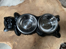 Load image into Gallery viewer, Cast Iron Cat Dish Holder