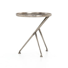 Load image into Gallery viewer, Designer Solid Nickel Side Table