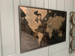 Glazed Map of the World