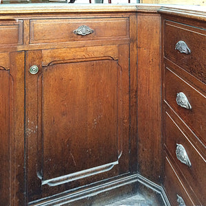 Antique French Oak Pharmacy C1880's