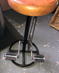 Vintage Style Pedal Bar Stool