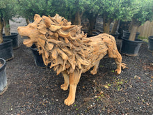Load image into Gallery viewer, Exceptional 7ft 6 Driftwood Lion Statue