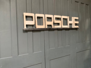 Large Porsche Sign