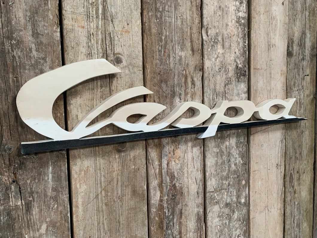 Large Vespa Sign