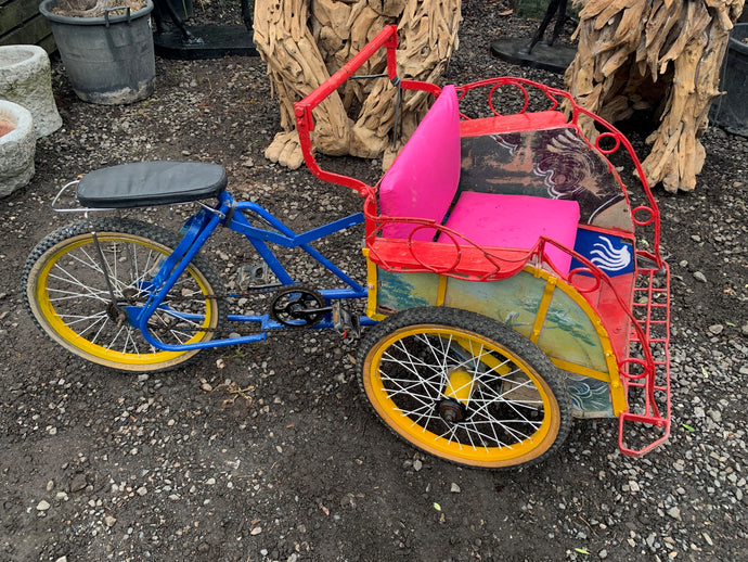 Original Small Indonesian Rickshaw Taxi