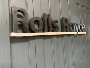 Large Rolls Royce Sign