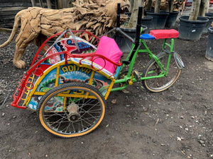 Original Small Indonesian Rickshaw Taxi