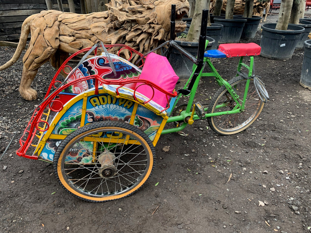Original Small Indonesian Rickshaw Taxi