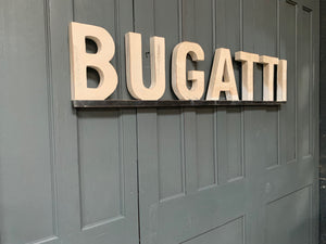 Large Bugatti Sign