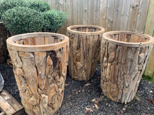 Load image into Gallery viewer, Exceptional Large Driftwood Planter Vase