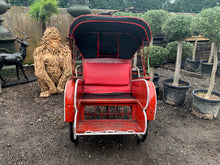 Load image into Gallery viewer, Original Indonesian 1960s pedal rickshaw taxi
