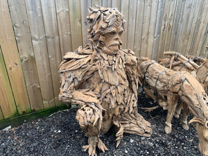 Massive Driftwood Gorilla