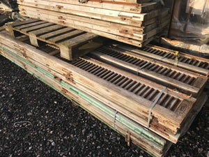 Original Stripped Egyptian Pine Shutters