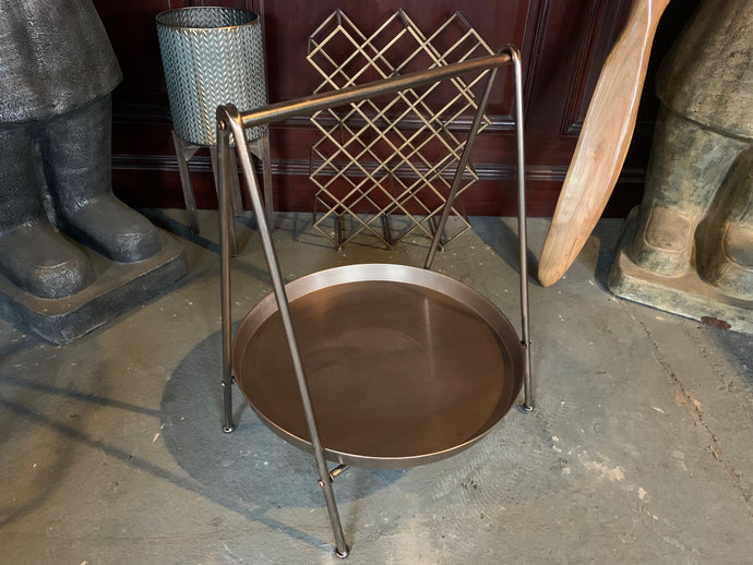 Large Oriental Metal Low Side Table