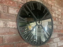 Load image into Gallery viewer, Metal Mirrored Wall Clock