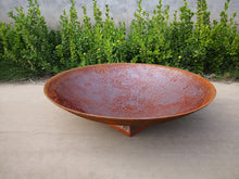 Load image into Gallery viewer, Contemporary Rustic Fire Pit/Log Burner/Patio Heater - 1.5m