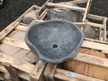 Load image into Gallery viewer, Basalt Riverstone Sink