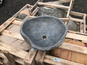 Basalt Riverstone Sink