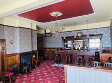 Load image into Gallery viewer, 3.6m Period Mahogany Front Counter &amp; Mirrored Back Bar