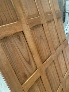 Teak Wood Panelled Room Panelling