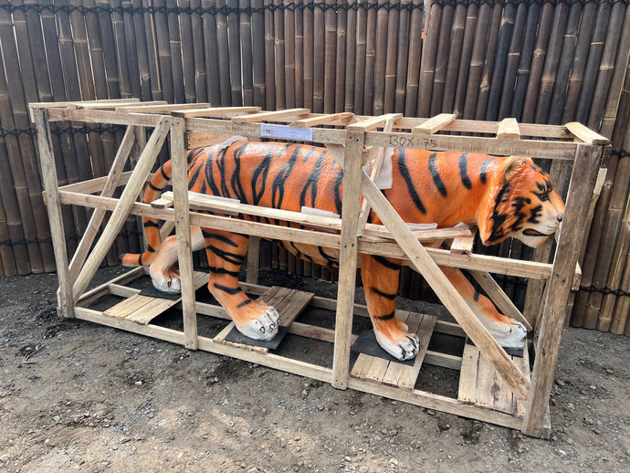 Walking Tiger Statue