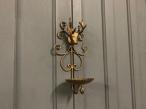 Stags Head Candle Holder