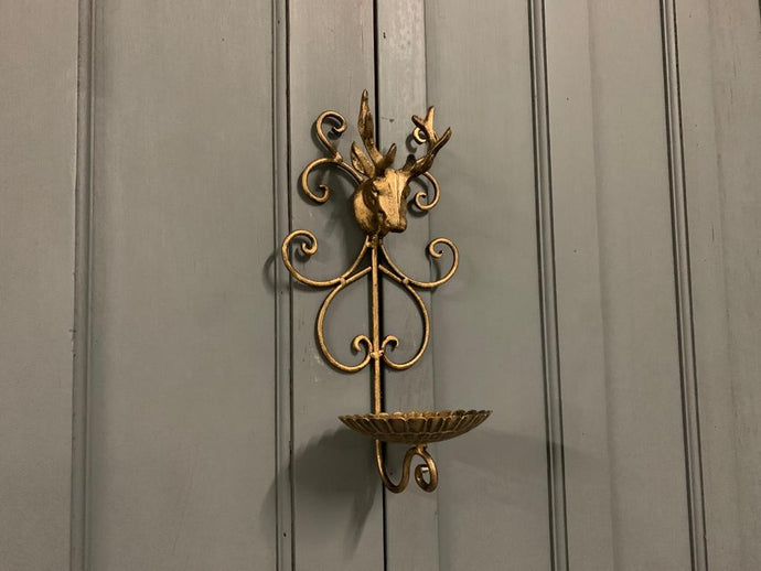 Stags Head Candle Holder