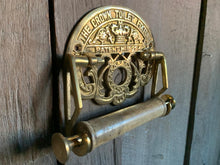 Load image into Gallery viewer, Brass Toilet Roll Holder